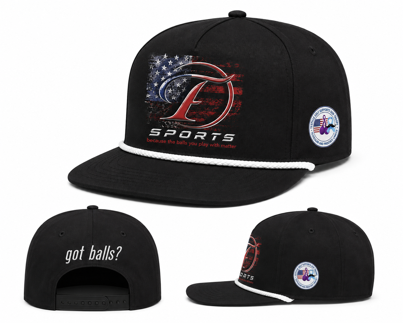 Testicle Sports ‘Merica Hat